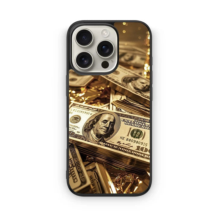 Golden US dollars